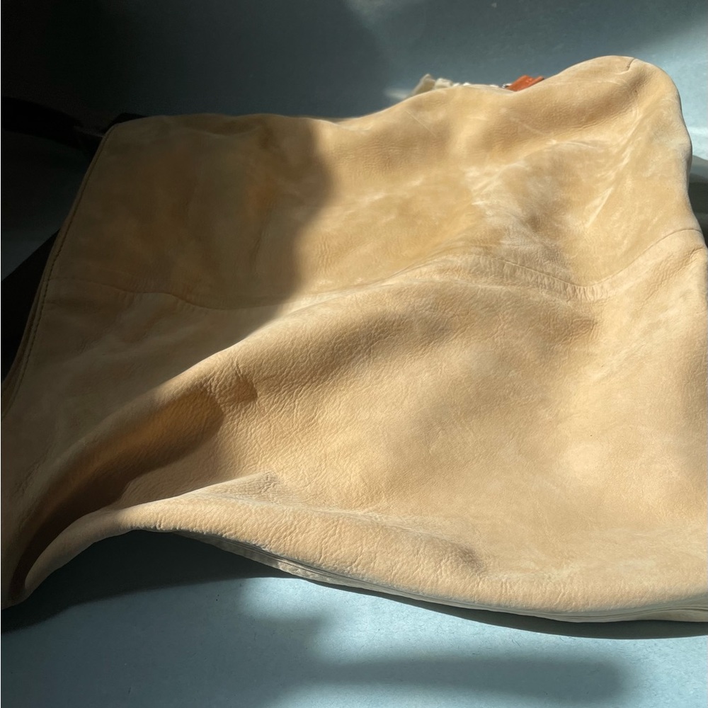 NWOT Coach Beige/Brown Nubuc Vintage Hobo Purse - Picture 11 of 13